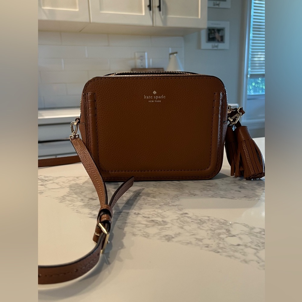 Kate Spade Brown Crossbody Bag - Picture 1 of 5